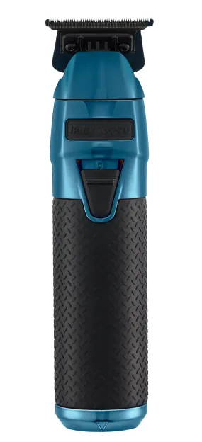 BaByliss PRO FXONE BlueFX Limited Edition Black & Blue All-Metal Interchangeable-Battery Trimmer (FX799BL)