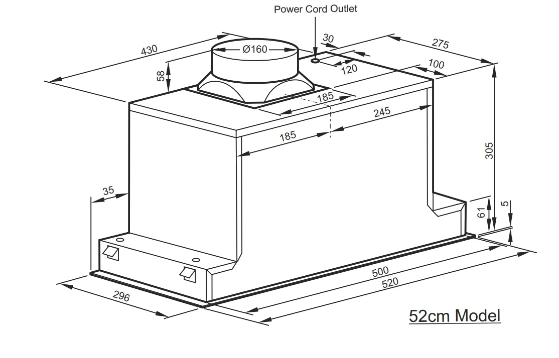 Baumatic Solari Oven and Induction Cooktop with Undermount Rangehood Pack 2