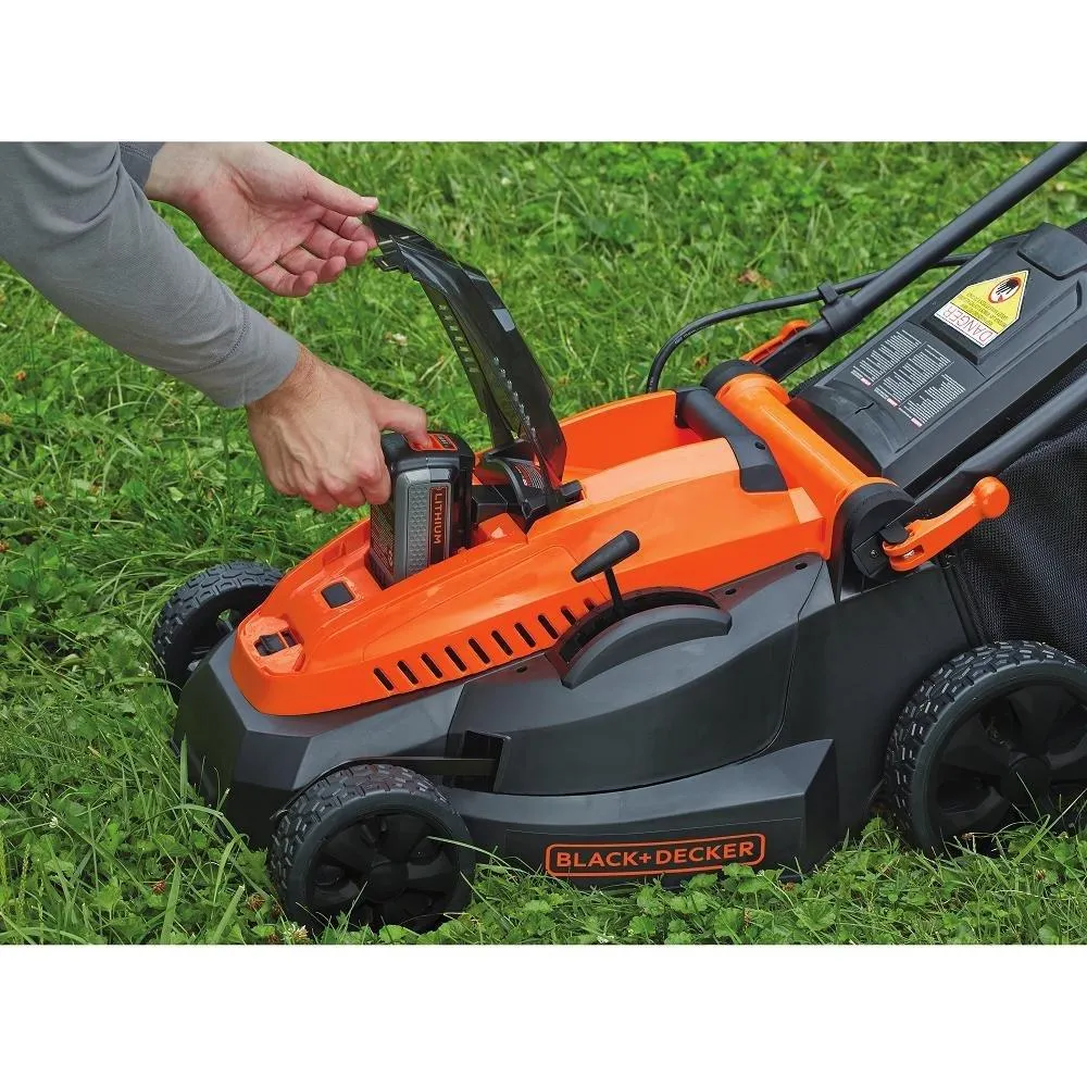 BLACK DECKER CM1640 16-Inch Cordless Mower, 40-volt