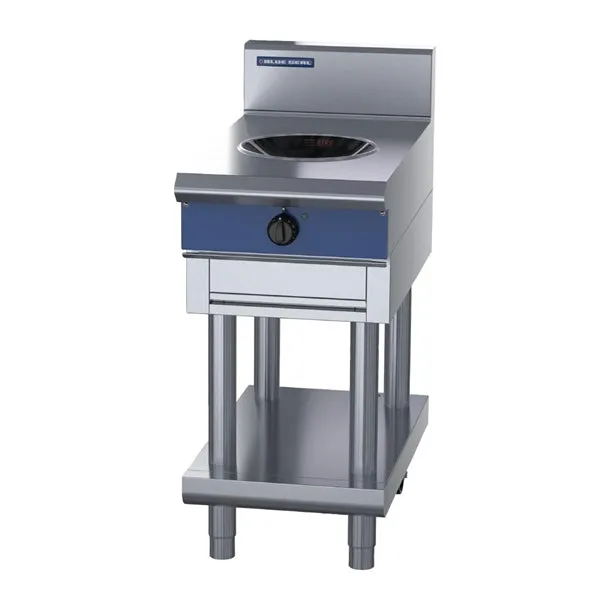 Blue Seal 450mm Induction Wok 3.5kW with Leg Stand UKIN511W3-L - HW608