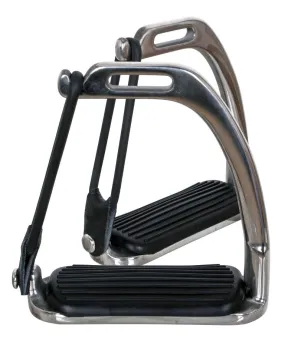 Blue Tag Peacock Stirrup Irons