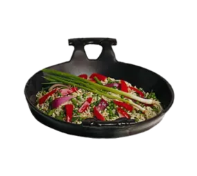 Bon Chef 6050WHTM Wok Pan