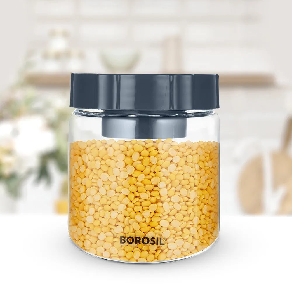 Borosil EasyScoop Endura Airtight Glass Jar