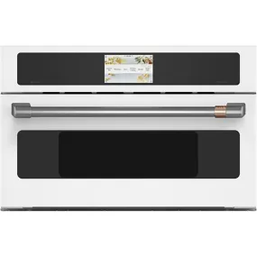 Café 30'' Five in One Oven with 120V Advantium® Technology Matte White- CSB913P4NW2