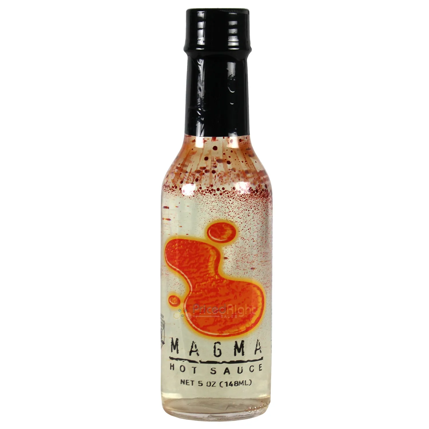 CaJohns Magma Hot Sauce 5 Oz Extremely Hot Oleoresin of Capsicum HSD-3617