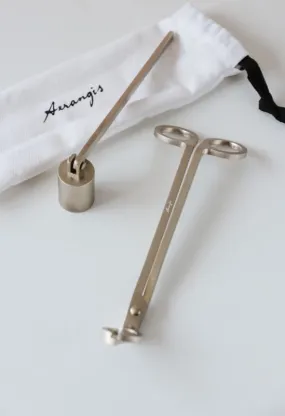 Candle Wick Trimmer   Snuffer Set by Aerangis