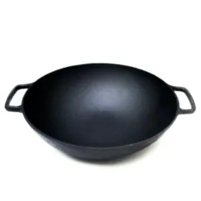 Cast Iron Wok 35cm