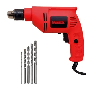 Cheston 10 mm Drill Machine Set 400W | Drill For Wall Wood Metal Sheets | Variable Speed & Reverse & Forward function | 2600 RPM | Electrical Power Tool Kit For Multipurpose Use