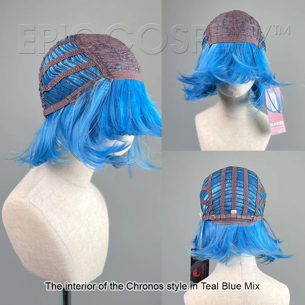 Chronos - Anime Blue Mix Wig