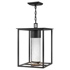 Coen Coastal Outdoor Hanging Lantern - Dark Sky - Black