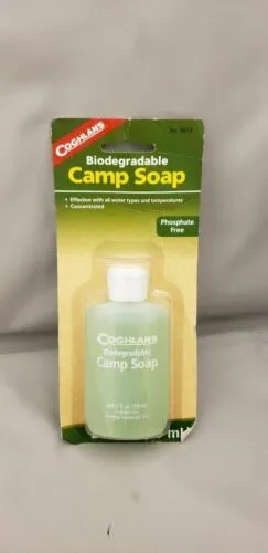 Coghlan's Biodegradable Concentrated Camp Soap 2 oz Bottle - Phosphate Free