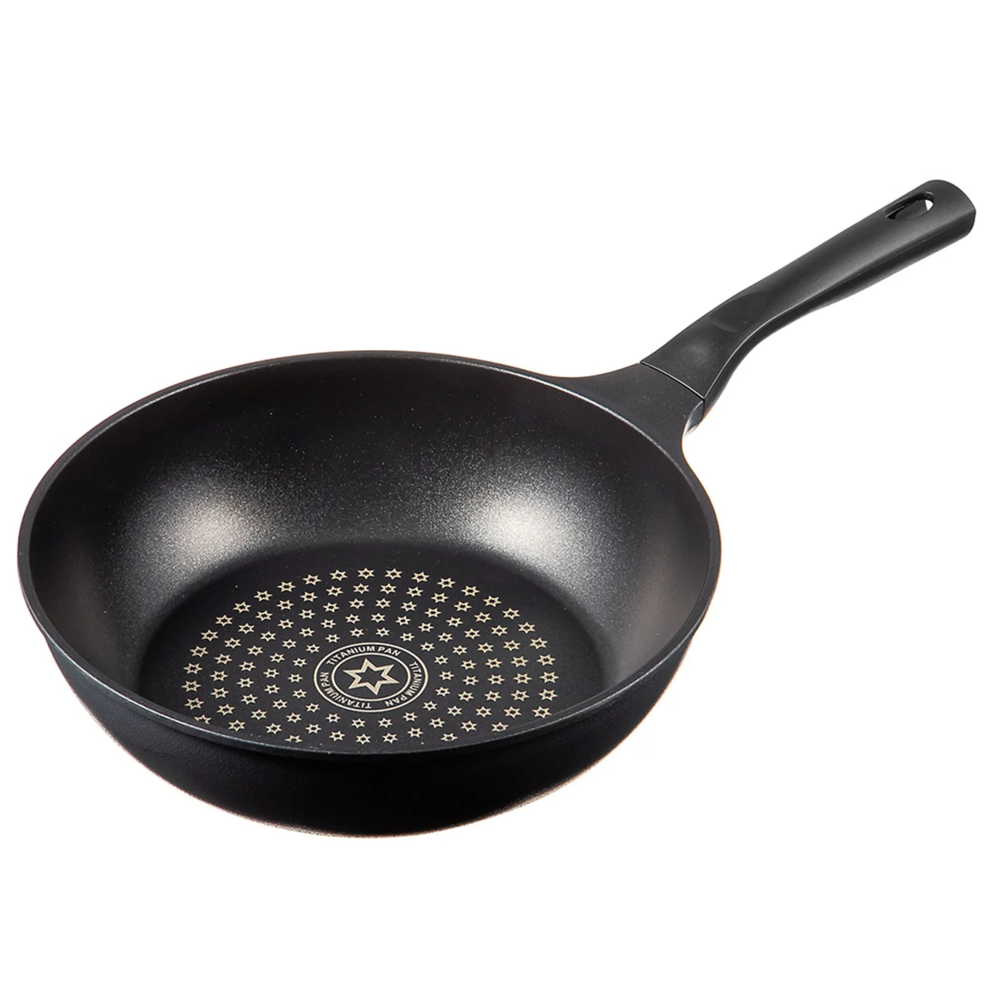 Comet Kitchen Titanium Coated Wok Pan, 28cm, 1 piece - 🏆 #29 - Kitchen Essentials - Best of December