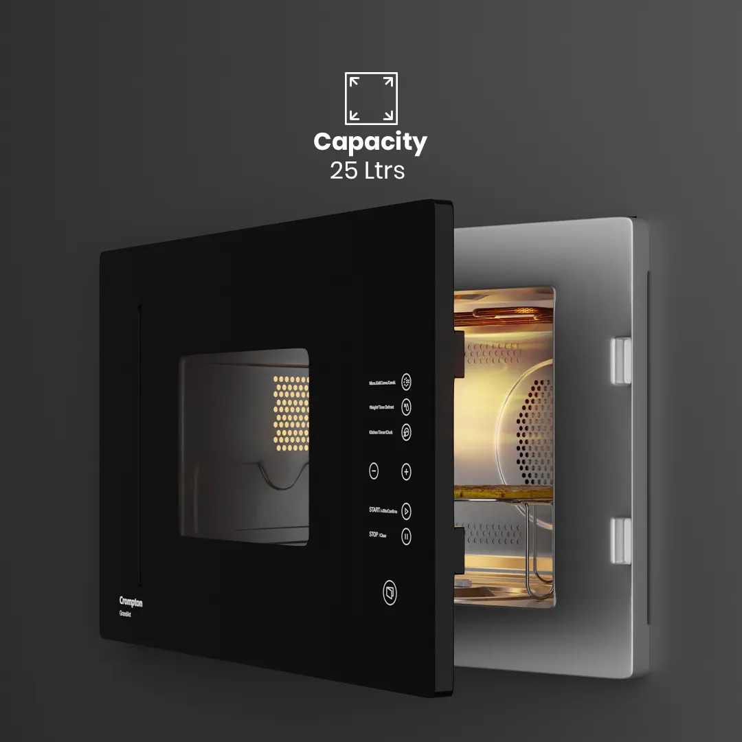 Crompton GrandArt-Built-in Microwave 25L