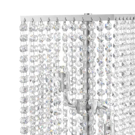 Crystal Strands Table Lamp  // 2 Light