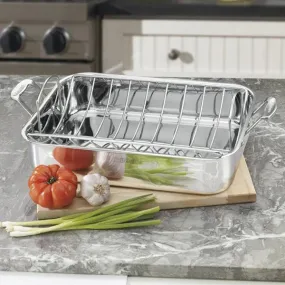 Cuisinart  Chef's Classic 16" Rectangular Roasting Pan with Rack