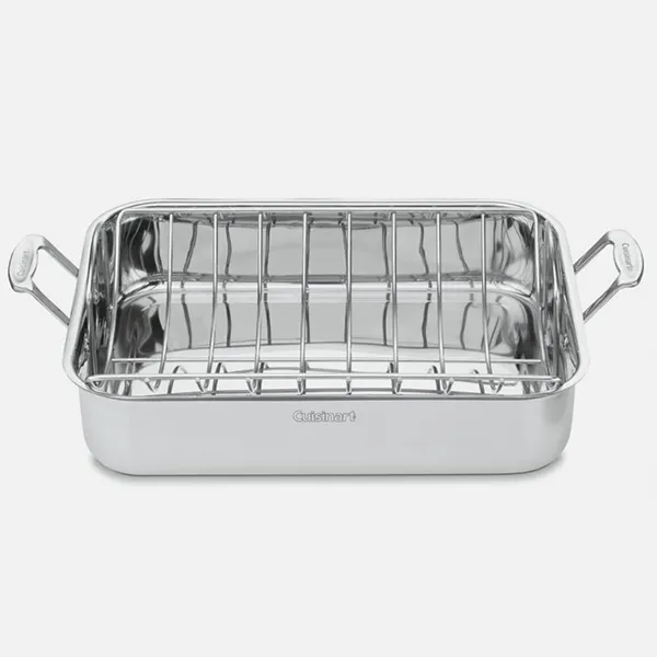 Cuisinart  Chef's Classic 16" Rectangular Roasting Pan with Rack