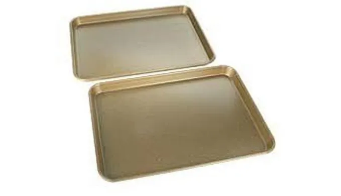 Curtis Stone Dura-Bake® Set of 2 Sheet Pans (New Open Box)