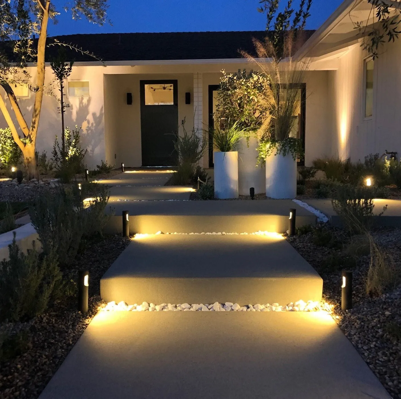 Cybelle Cast Brass Bollard Contemporary Hybrid Pathway Light Natural bronze