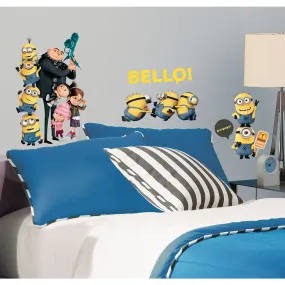 DESPICABLE ME 2 PEEL AND STICK WALL DECALS