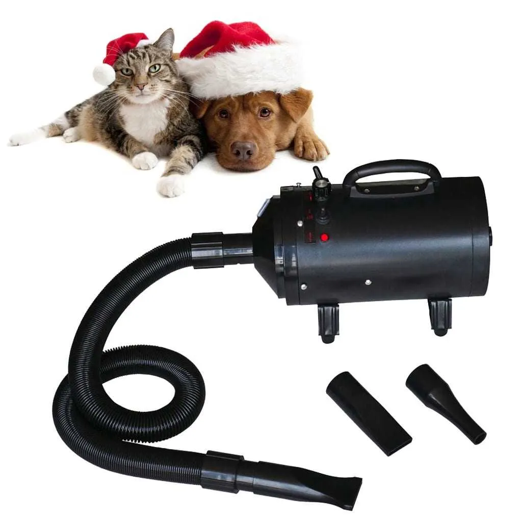 Dog Hair Dryer - 3x Nozzles