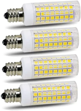 E11 led Bulb 7.5w 100w Halogen Bulb Replacement - 6000K