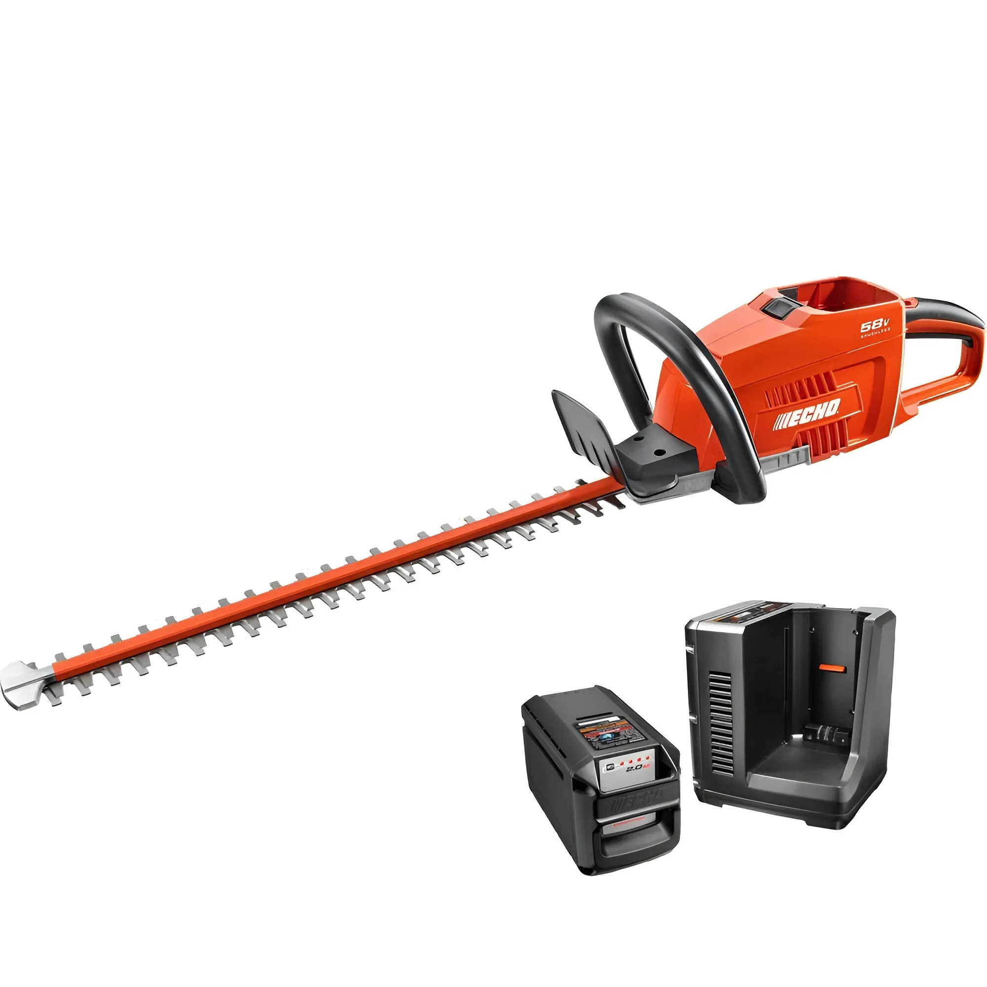 Echo 24 In Cordless Hedge Trimmer with Battery and Charger (CHT-58V2AH)