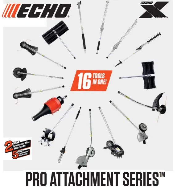 ECHO: Power Head - Pro Attachment Series (PAS-225 / PAS-2620)