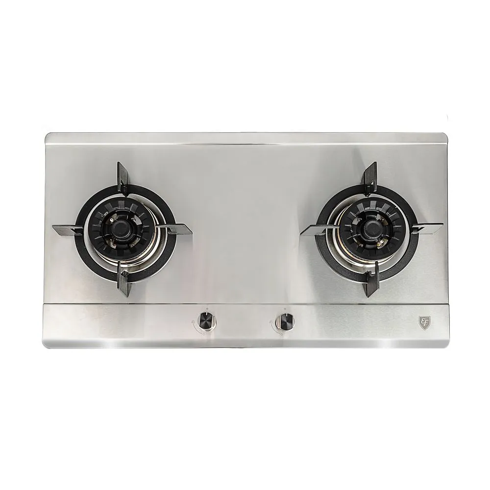 EF EFH2763 76CM 2-BURNER GAS HOB EFH 2763 WT VSB