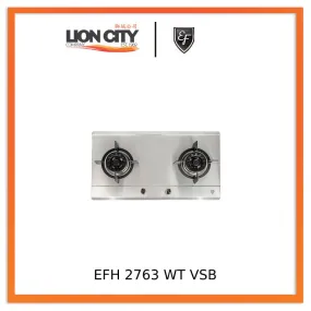 EF EFH2763 76CM 2-BURNER GAS HOB EFH 2763 WT VSB