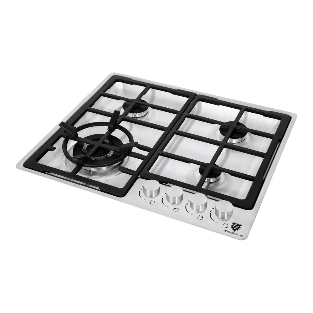 EF HB FG 4060 TN VSB Built-in Hob HBFG4060TNVSB