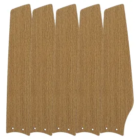 ELIRA 52 inch (5-Blade) Replacement Blades - Fine Wood Grain