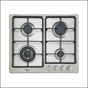 Euro Appliances Premium Series EGZ60WCTSXS 60cm Italian Made Gas Cooktop