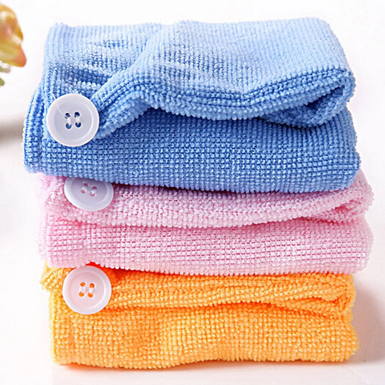 Evertone Microfiber Hair Towels For Quick Dry Hair 4 Pack