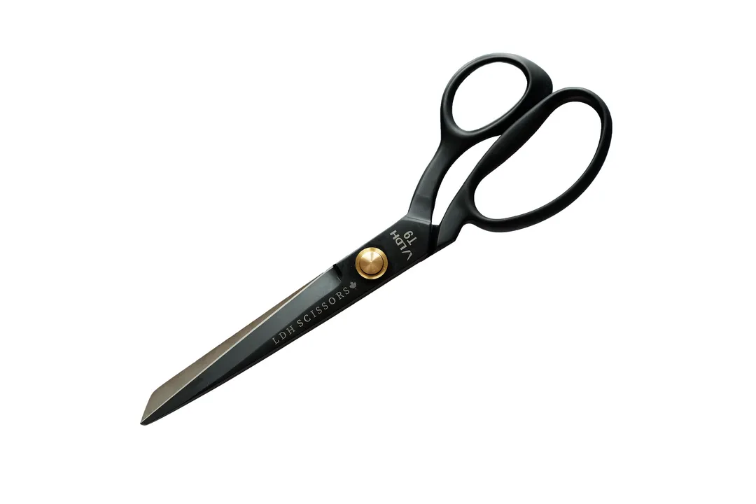 Fabric Shears - 9.5" Matte Black - LDH Scissors