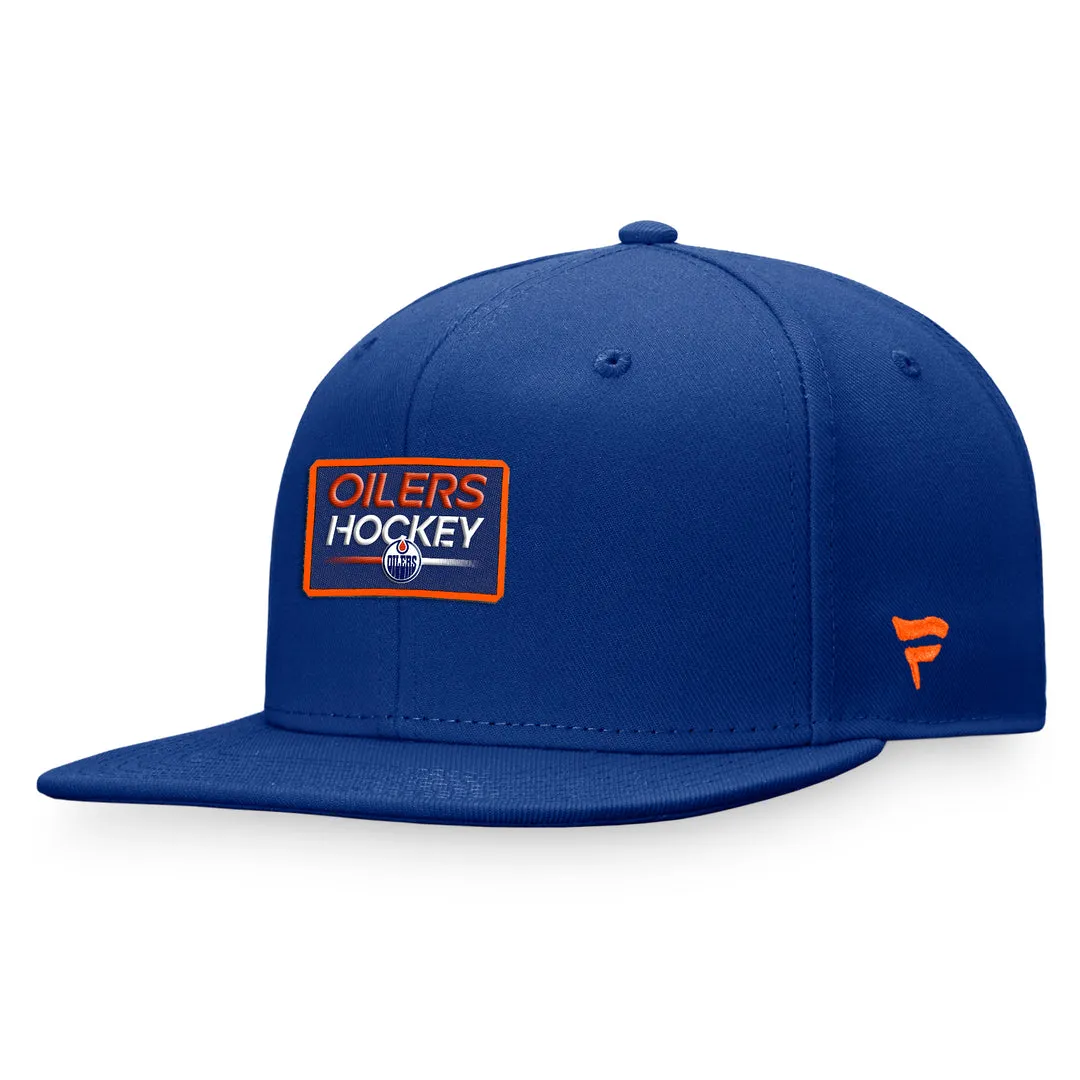 Fanatics Men's NHL Edmonton Oilers 2023 AP FB Snapback Cap