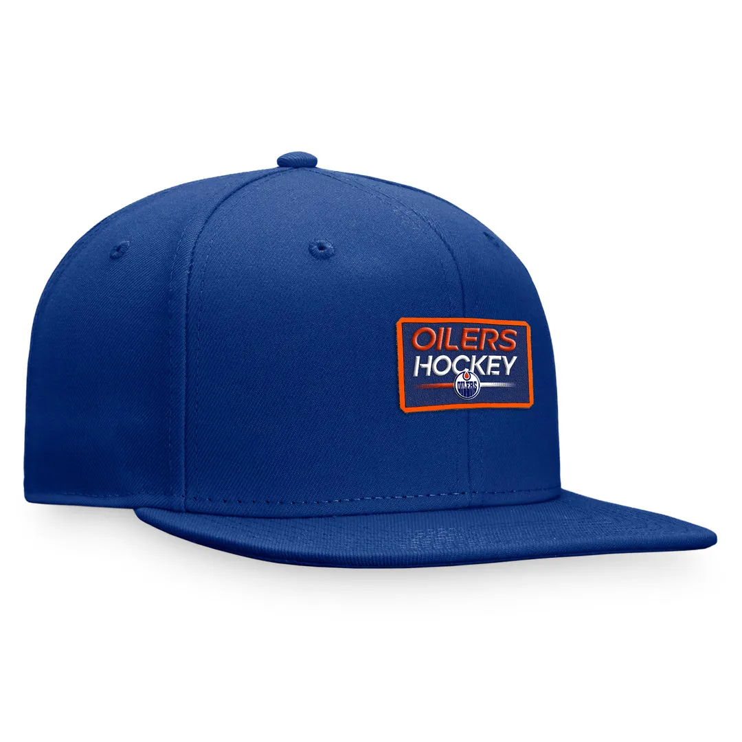 Fanatics Men's NHL Edmonton Oilers 2023 AP FB Snapback Cap