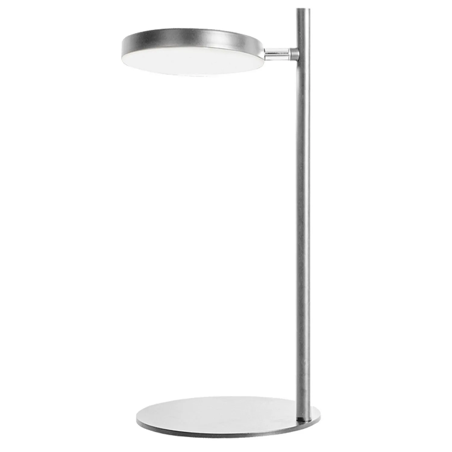 Fia LED Table Lamp in Satin Chrome