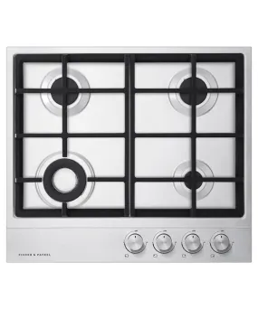 Fisher Paykel - 23.625 inch wide Gas Cooktop in Stainless - CG244DLPX1 N