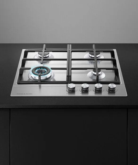 Fisher Paykel - 23.625 inch wide Gas Cooktop in Stainless - CG244DLPX1 N