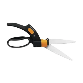 FISKARS 9214 Grass Shear Loop, 4-1/2 in Cutting Capacity, Stainless Steel Blade, Fiberglass Handle