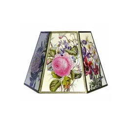 Floral Clip-on Lampshades, 10 inch