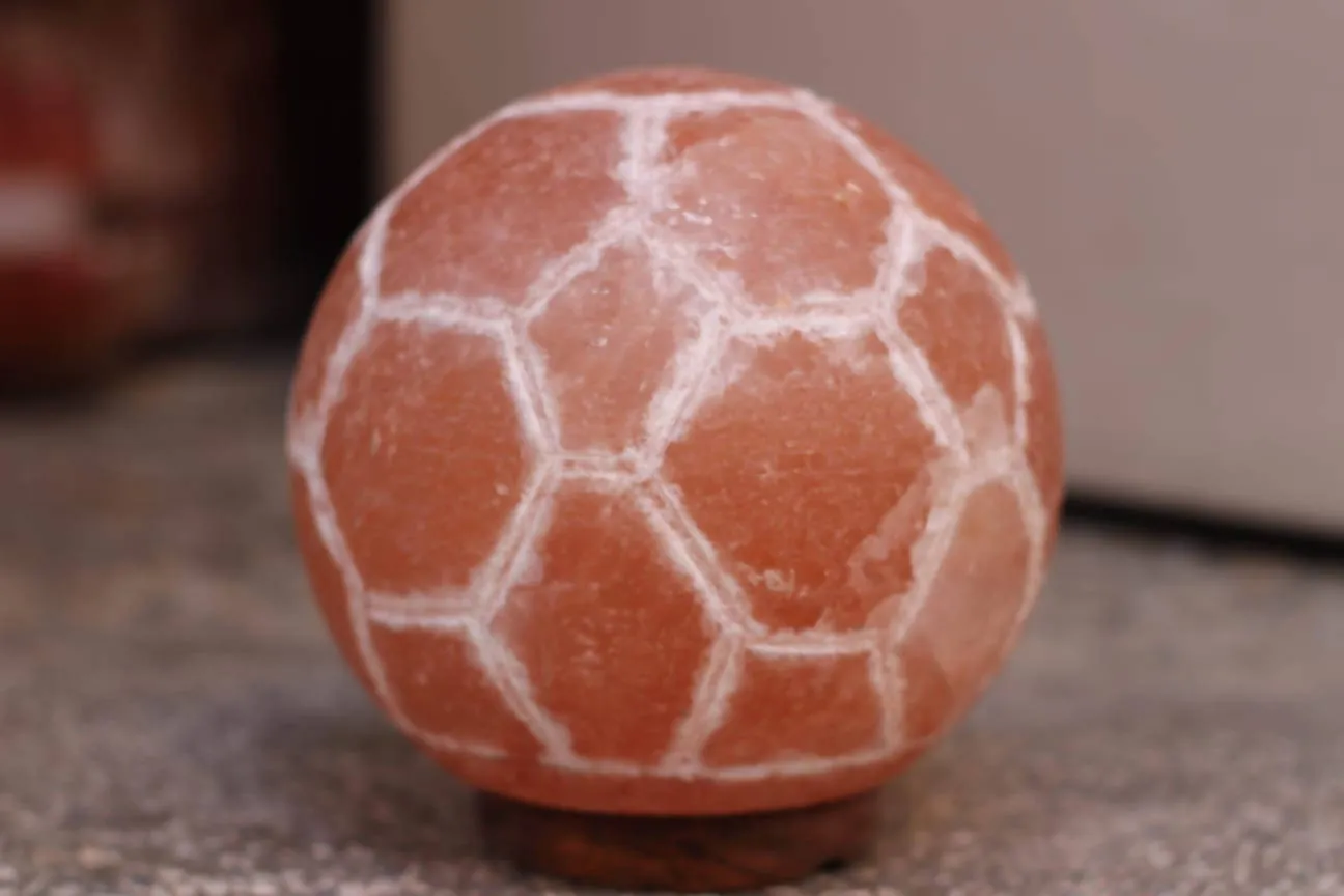 FOOTBALL SALT LAMP