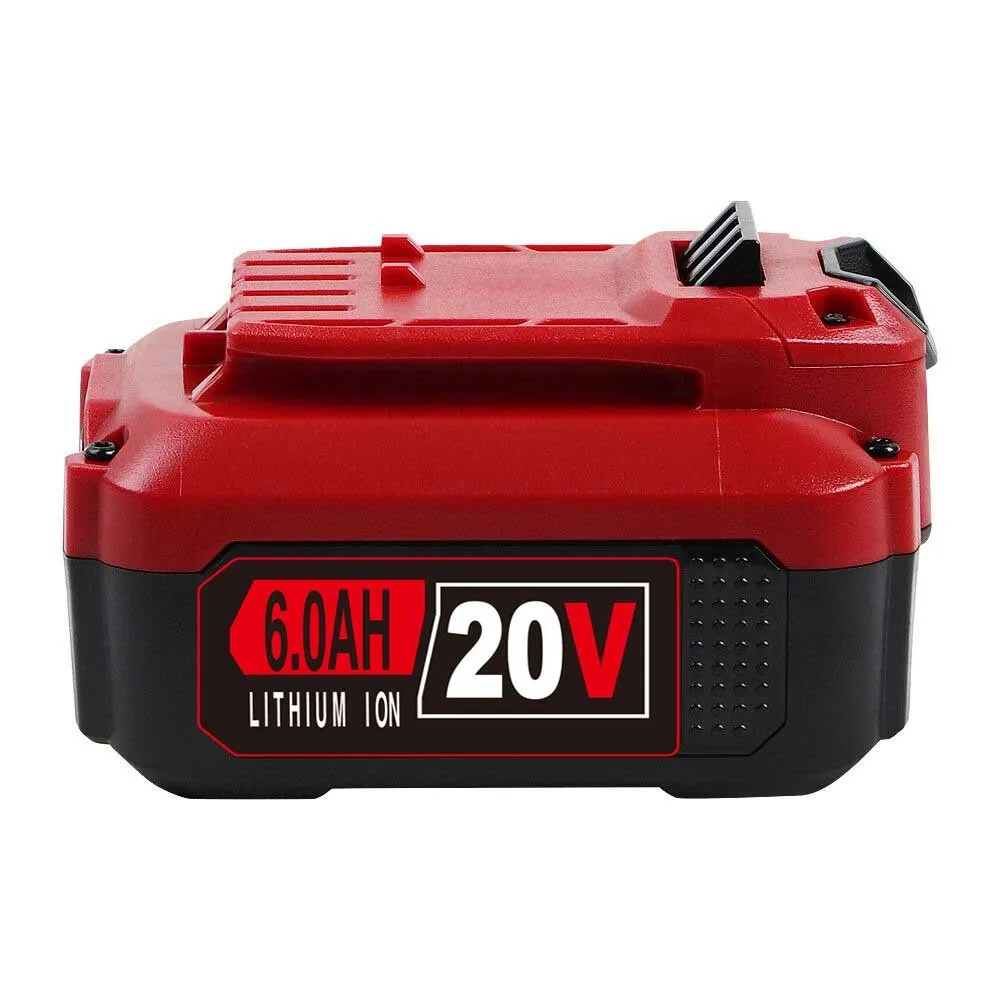 For Craftsman 20V 6.0AH Battery  Replacement |  CMCB204 CMCB202 CMCB206 V20 Li-ion Battery 2 Pack