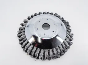 FORESTER 8" KNOTTED STEEL TRIMMER HEAD BRUSH