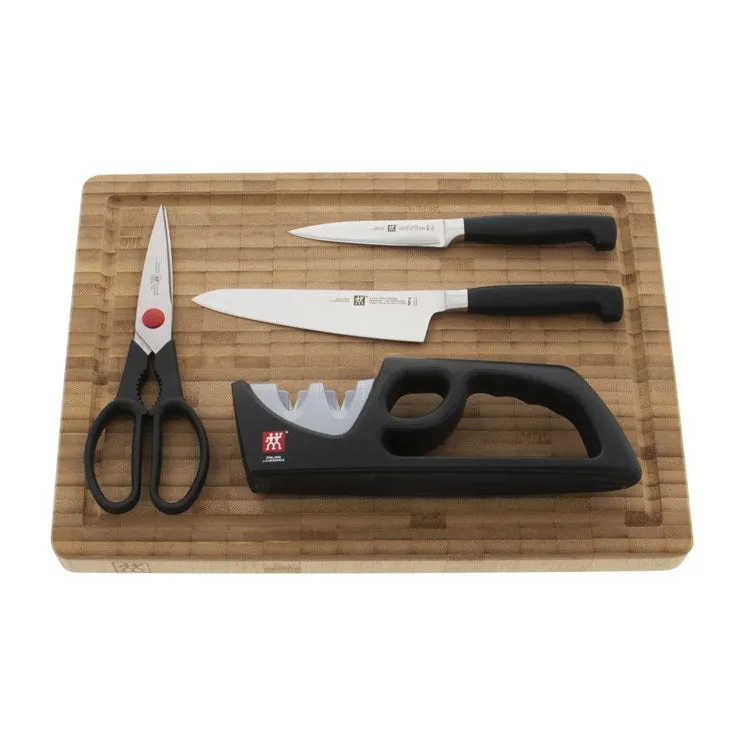 Four Star Five-Piece Cutting Board Set