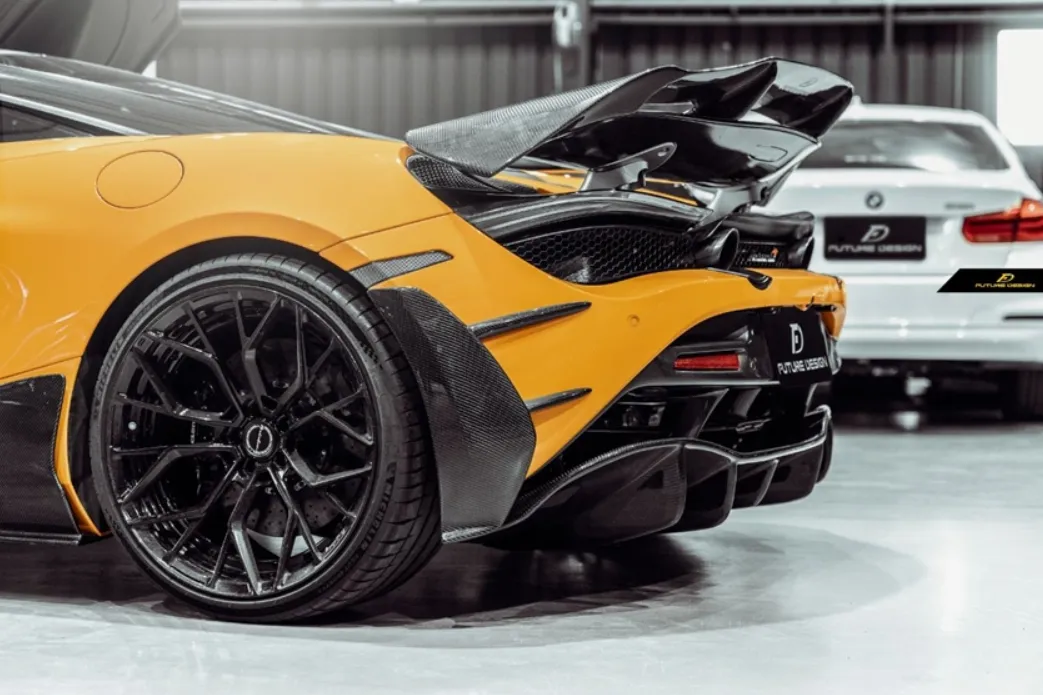 Future Design Carbon Fiber Rear Diffuser for McLaren 720S