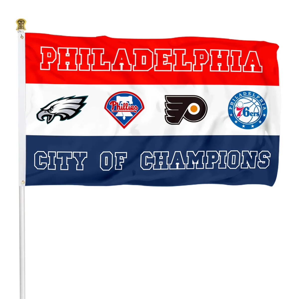 Fyon City of Philadelphia Champions Sports Fans Team Flag  banner