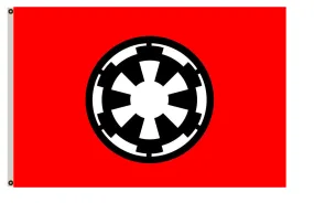 Fyon Star Wars Star Trek fans banner the Galactic Empire Flag