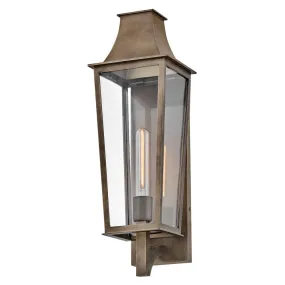 Georgetown Coastal Outdoor Wall Lantern - Medium 21.75" - Bronze