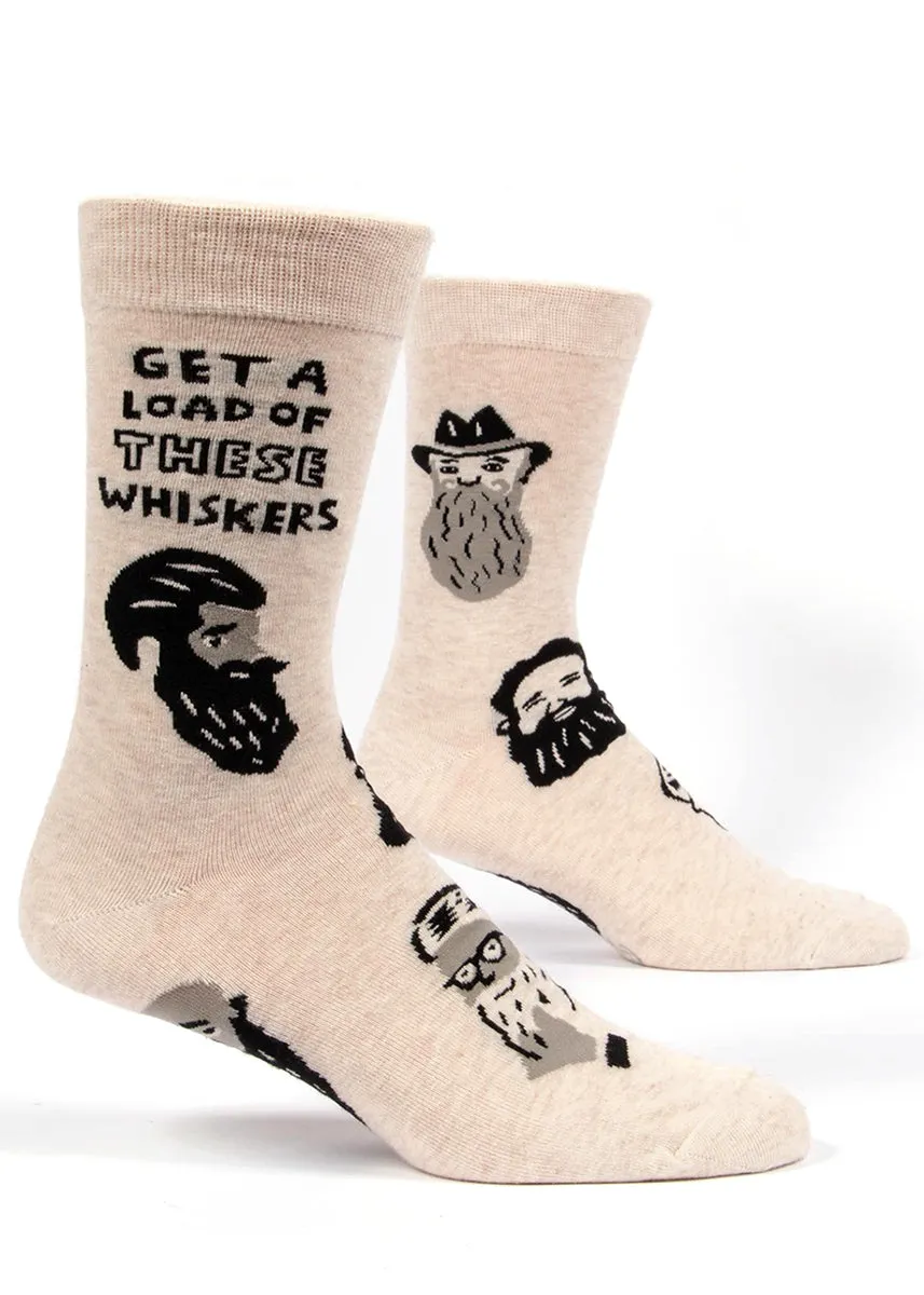 Get A Load Of These Whiskers Men's Socks